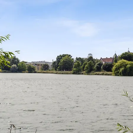 Unik Lejlighed Med Panoramaudsigt Over Soerne * 哥本哈根